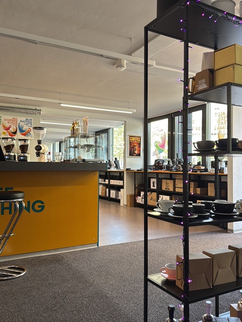 Interior of Coffee Coaching Club, specialty coffee shop in Zurich