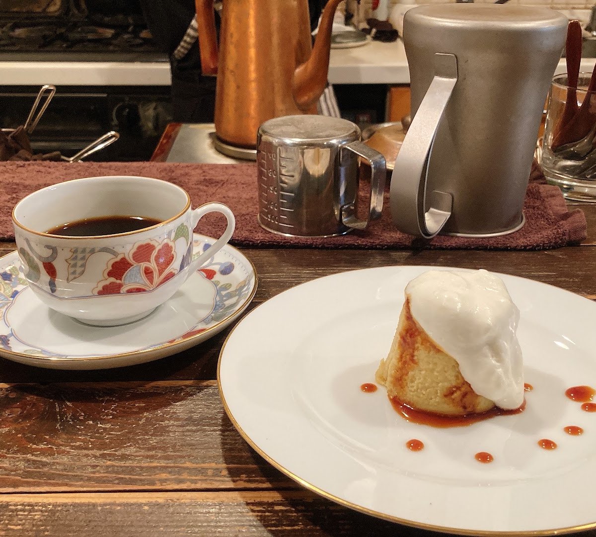 Coffee at COFFEE & ROASTER 2-3, specialty coffee shop in Tokyo