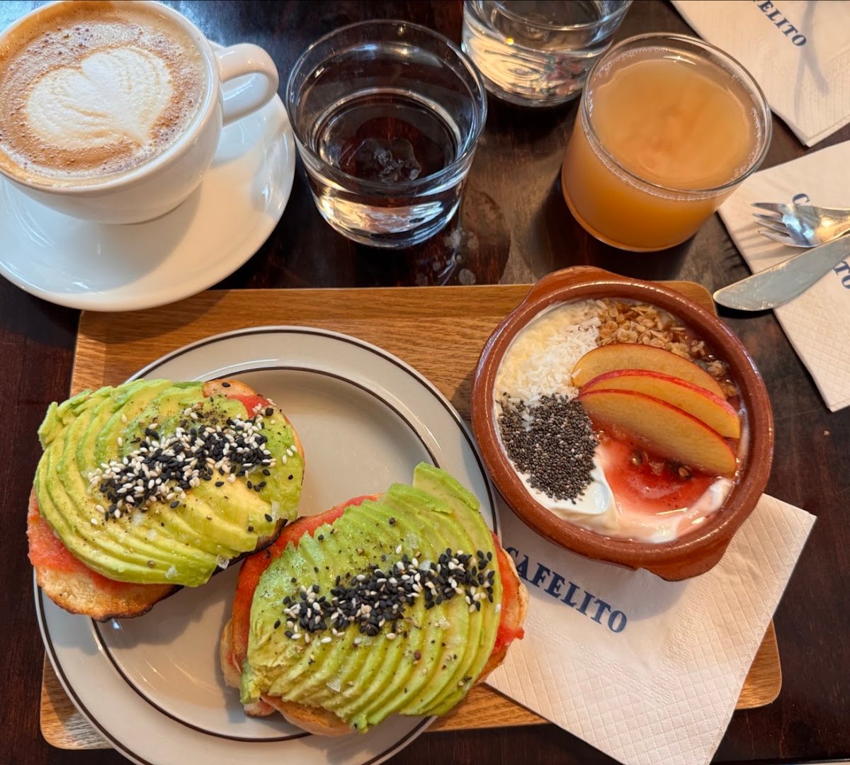 Coffee at Cafelito, specialty coffee shop in Helsinki