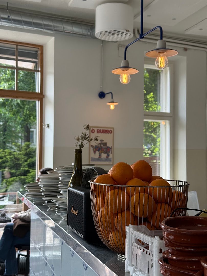 Interior of Cafelito, specialty coffee shop in Helsinki
