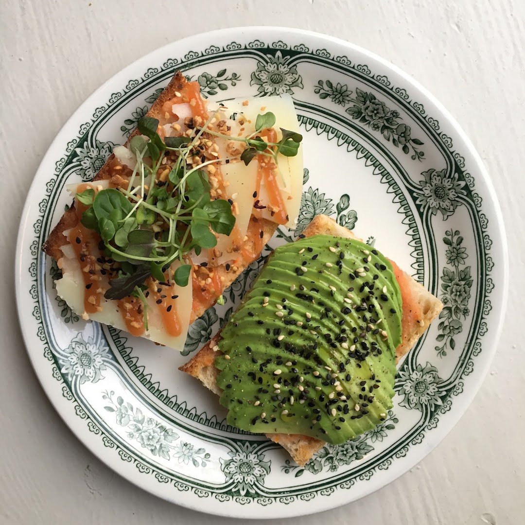 Food at Cafelito, specialty coffee shop in Helsinki