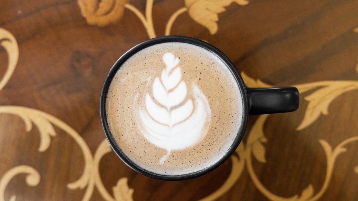 Coffee at Speakeasy Café, specialty coffee shop in St. Louis