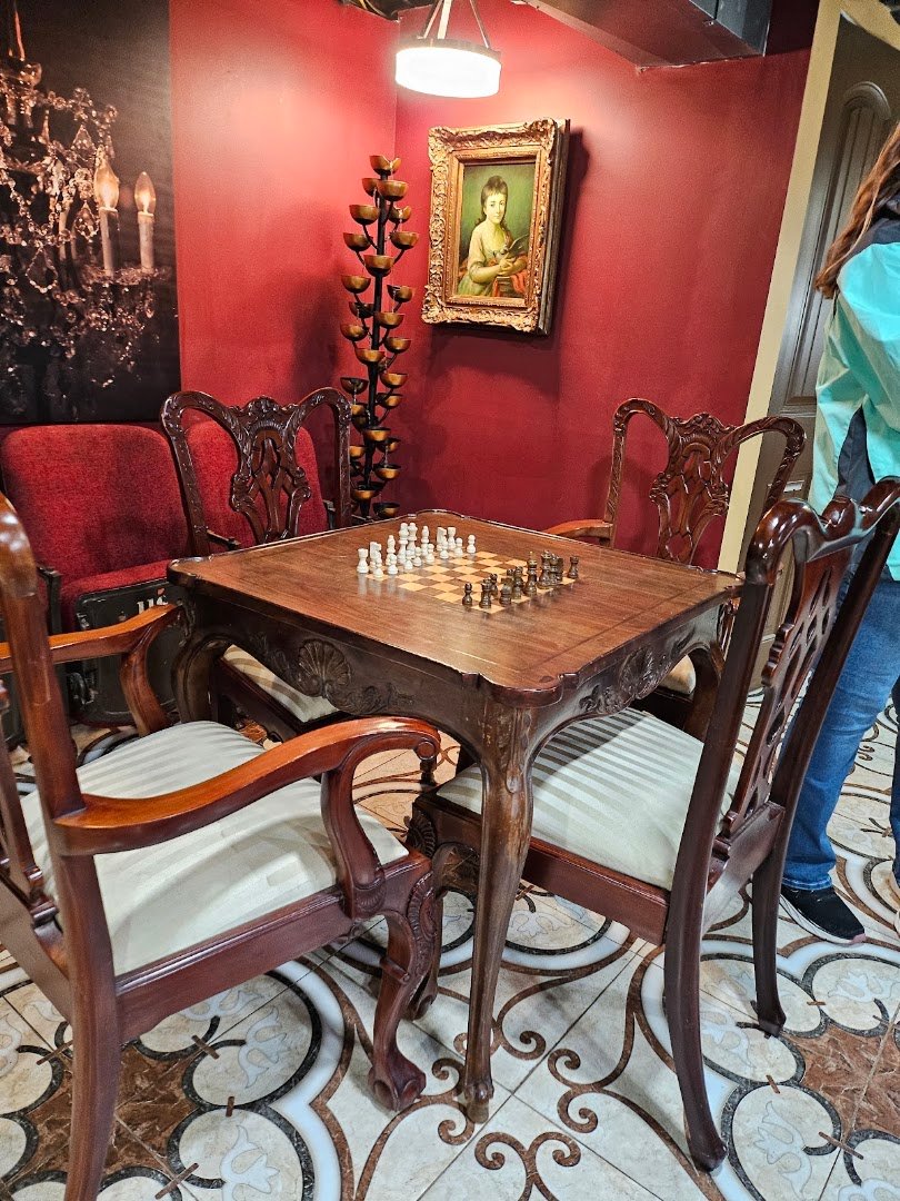 Interior of Speakeasy Café, specialty coffee shop in St. Louis