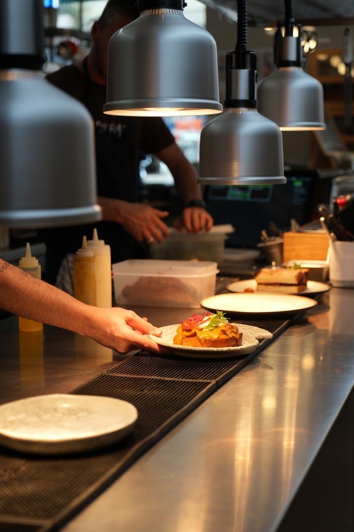 Interior of The Plate Brunch Bistro, specialty coffee shop in Lisbon