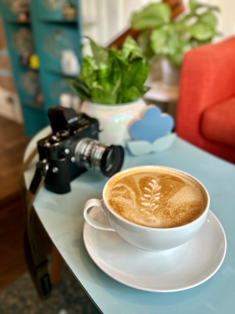 Coffee at Roasted Tremont, specialty coffee shop in Cleveland