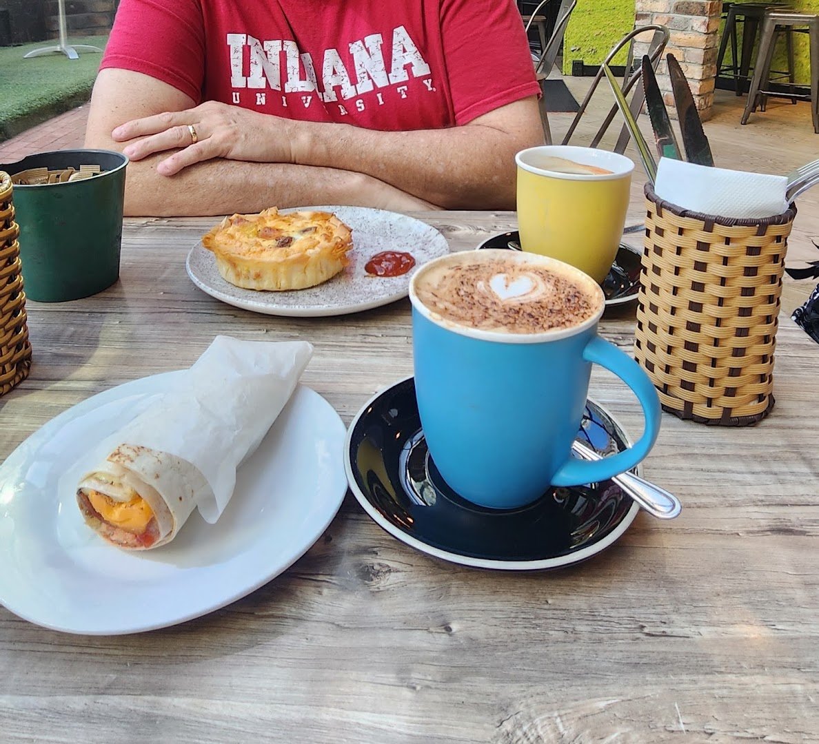 Coffee at Baa Baa Black Sheep Espresso, specialty coffee shop in Auckland