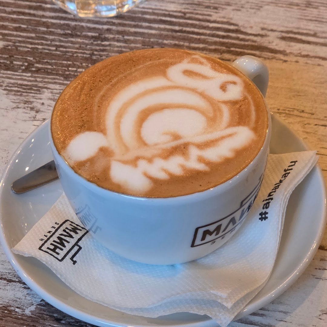 Coffee at Cafe Mlin zemun, specialty coffee shop in Belgrade
