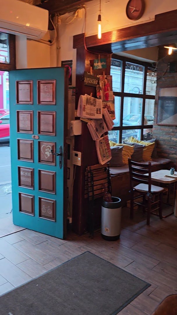 Interior of Cafe Mlin zemun, specialty coffee shop in Belgrade