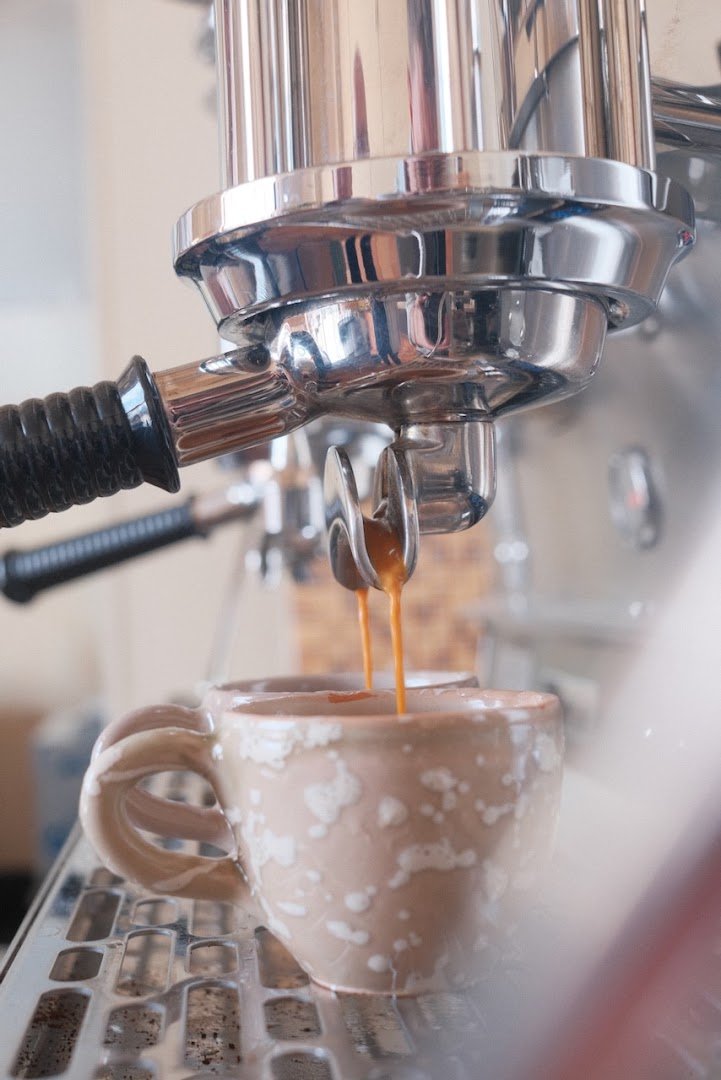 Coffee at Standout Coffee Frihamnen, specialty coffee shop in Stockholm