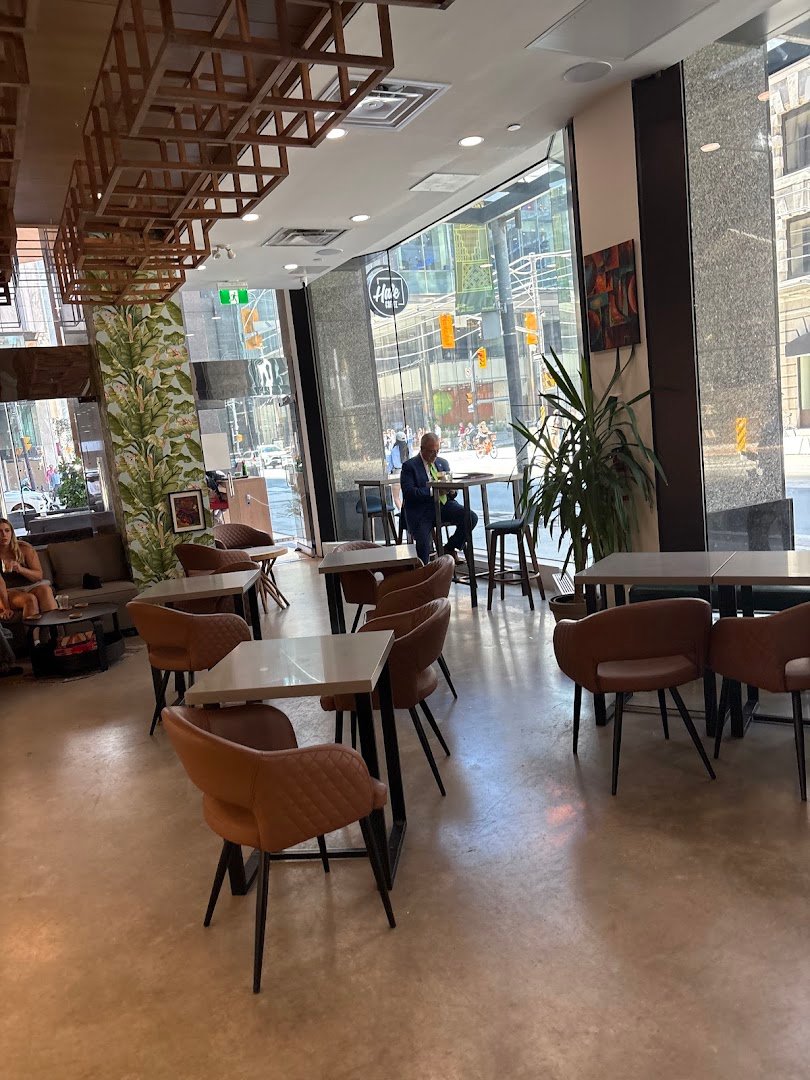 Interior of Hale Coffee Company, specialty coffee shop in Toronto