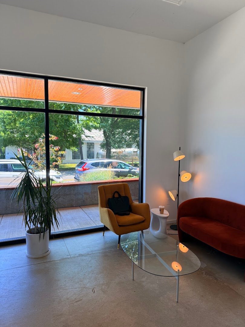 Interior of Night Swim Coffee Brevard, specialty coffee shop in Charlotte