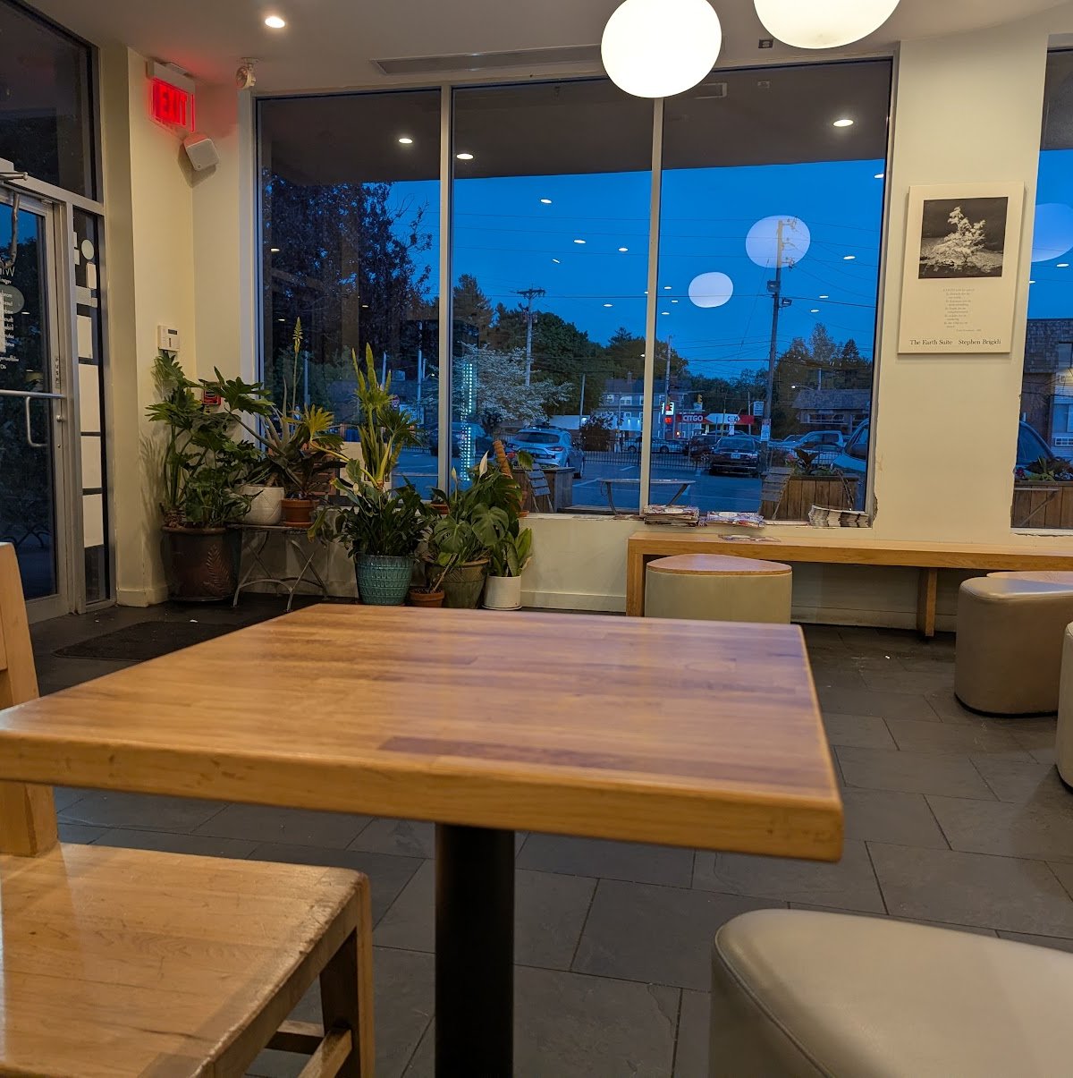 Interior of Wildflour Bakery and Cafe, specialty coffee shop in Providence