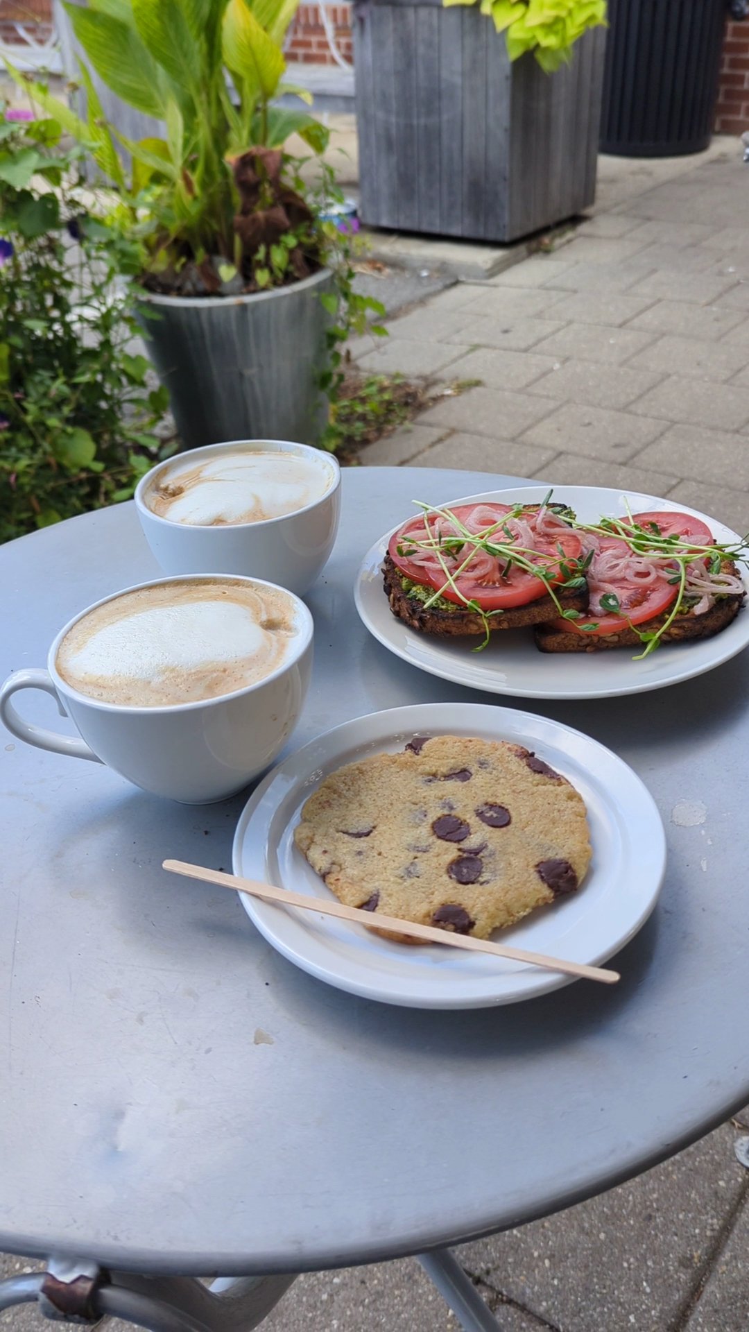 Coffee at Wildflour Bakery and Cafe, specialty coffee shop in Providence