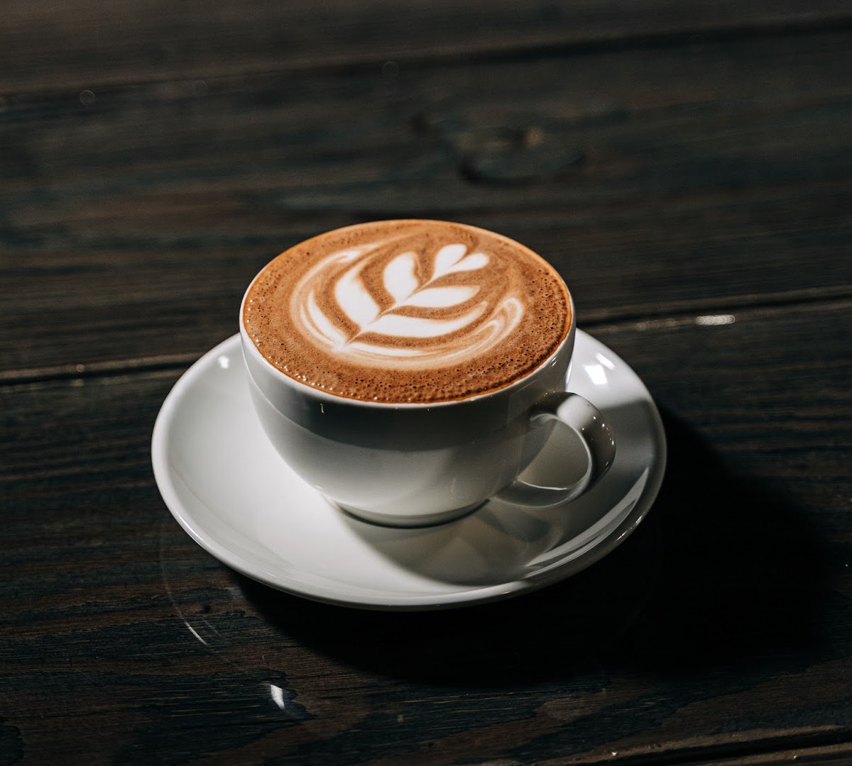 Coffee at Anecdote Coffee, specialty coffee shop in Indianapolis