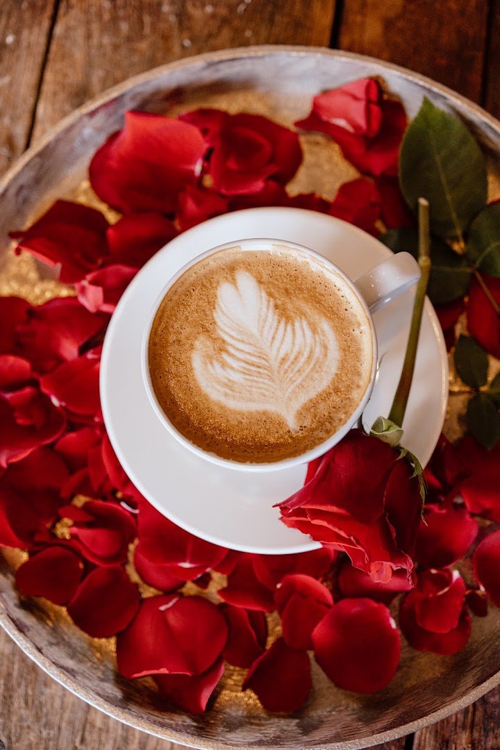 Coffee at Anecdote Coffee, specialty coffee shop in Indianapolis