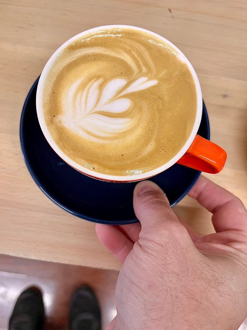 Coffee at Nubeigel, specialty coffee shop in Cleveland