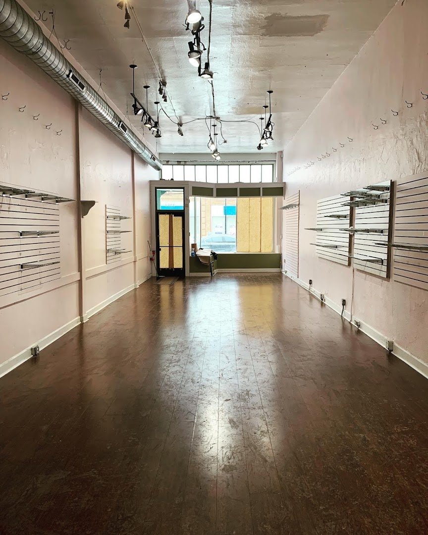 Interior of Nubeigel, specialty coffee shop in Cleveland