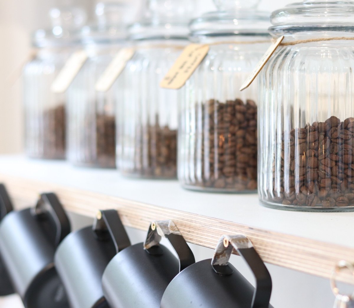Interior of Dear Deer Coffee Roasting Bar, specialty coffee shop in Auckland