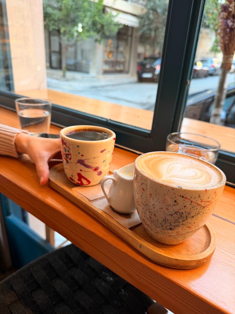 Coffee at Miru, specialty coffee shop in Athens