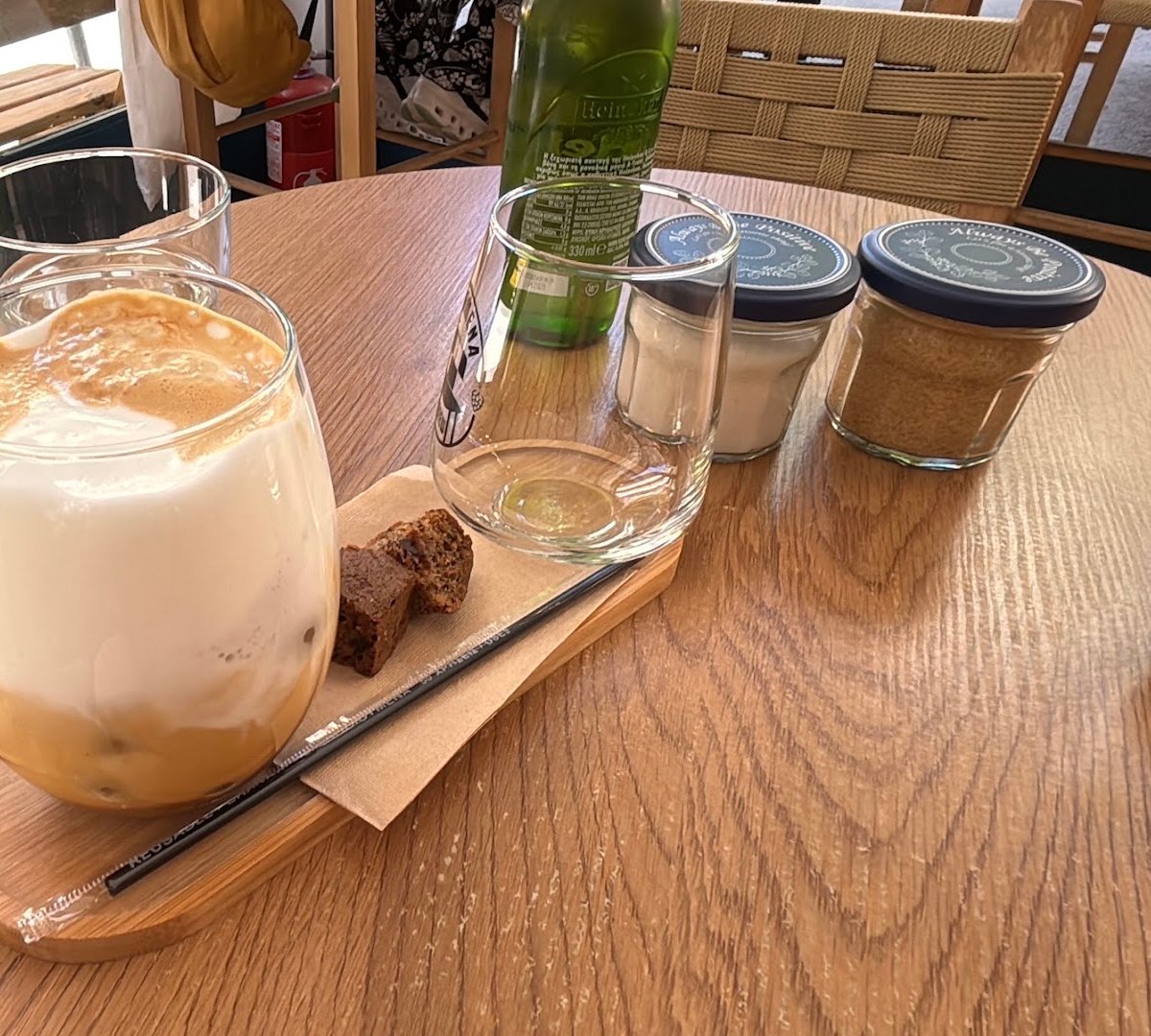 Coffee at Miru, specialty coffee shop in Athens