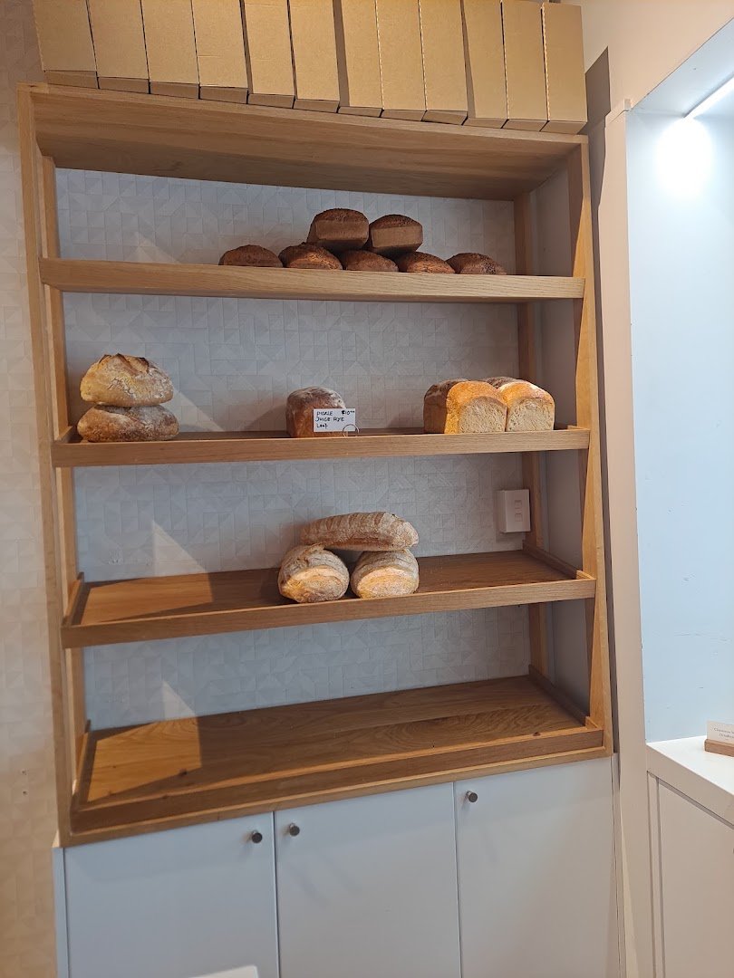 Interior of Dough Bakery, specialty coffee shop in Wellington