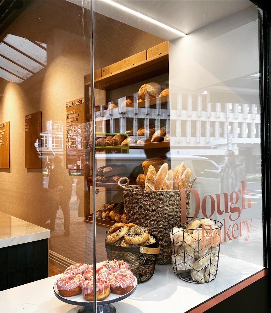 Food at Dough Bakery, specialty coffee shop in Wellington