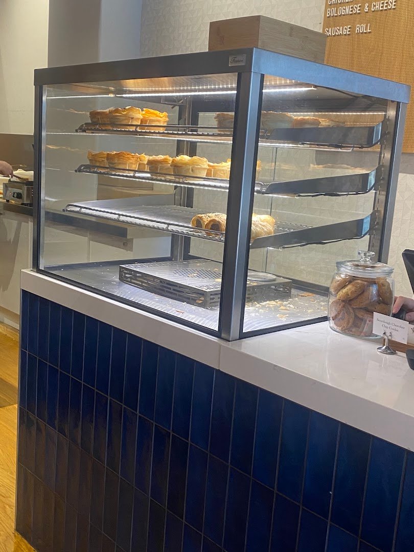 Interior of Dough Bakery, specialty coffee shop in Wellington
