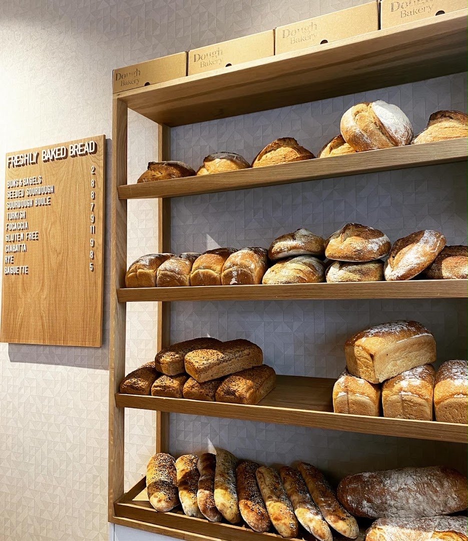Food at Dough Bakery, specialty coffee shop in Wellington
