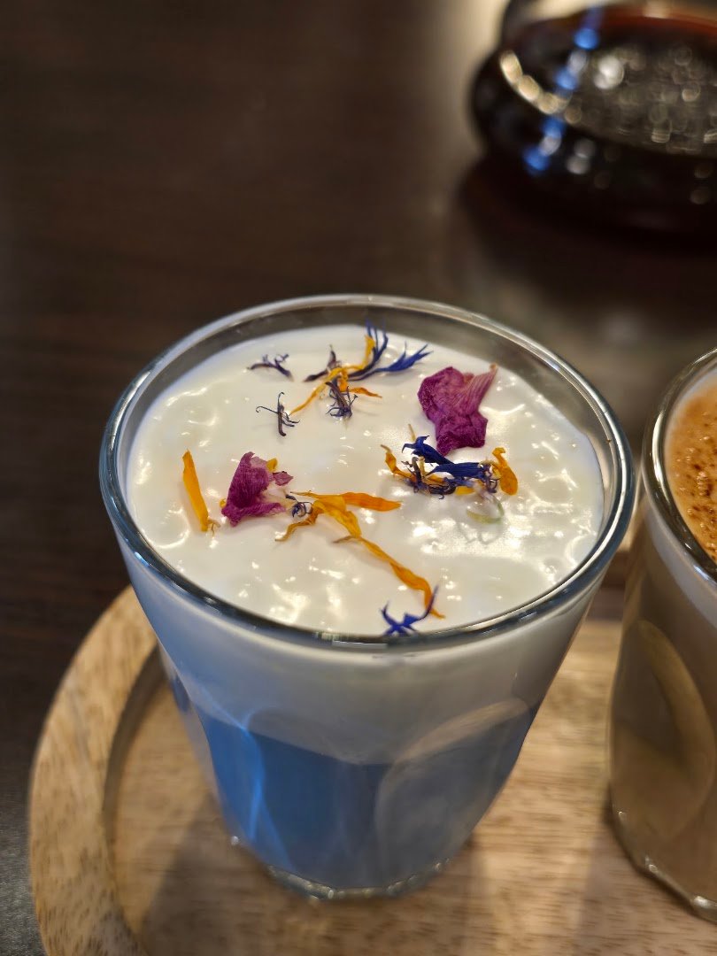 Coffee at Bloom Coffee, specialty coffee shop in Louisville