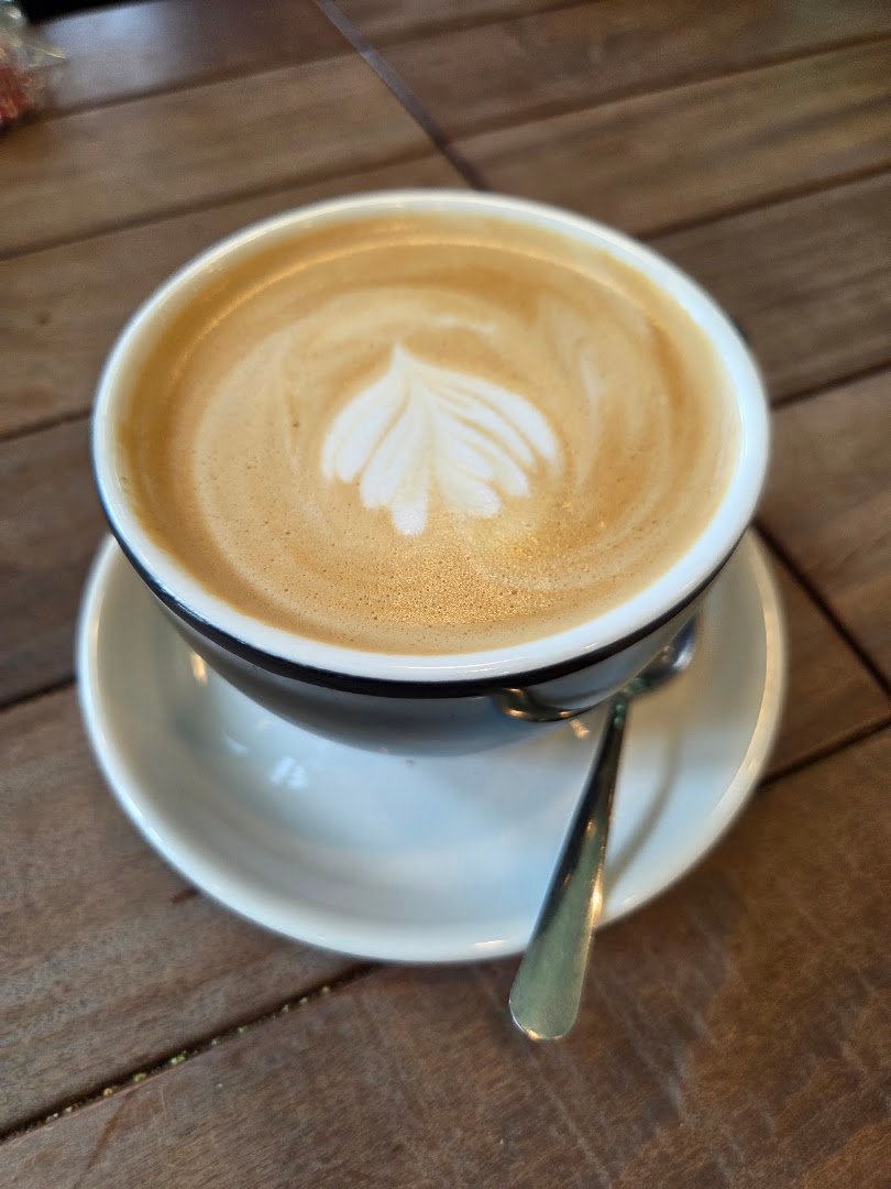 Coffee at Mighty Oak Roasters, specialty coffee shop in New York