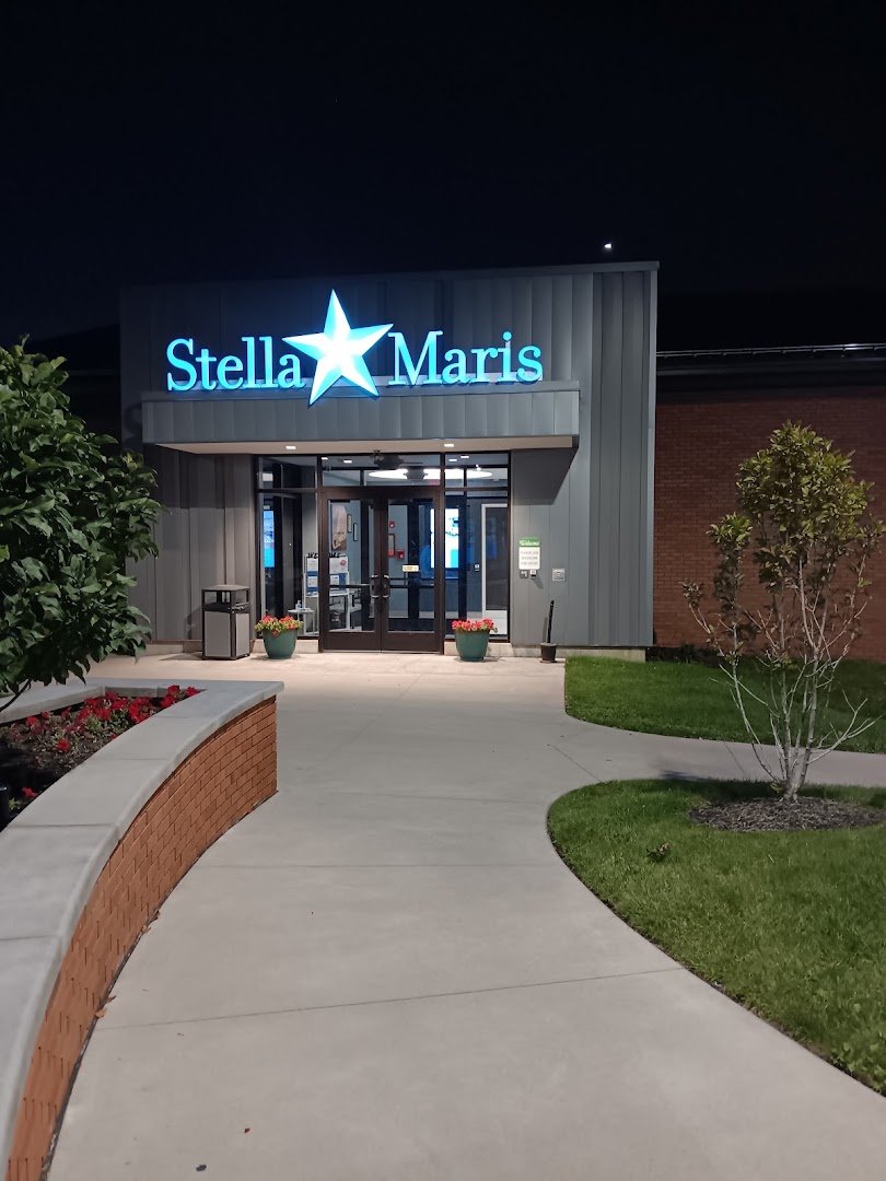 Storefront of Stella Maris Coffee Shop, specialty coffee shop in Cleveland