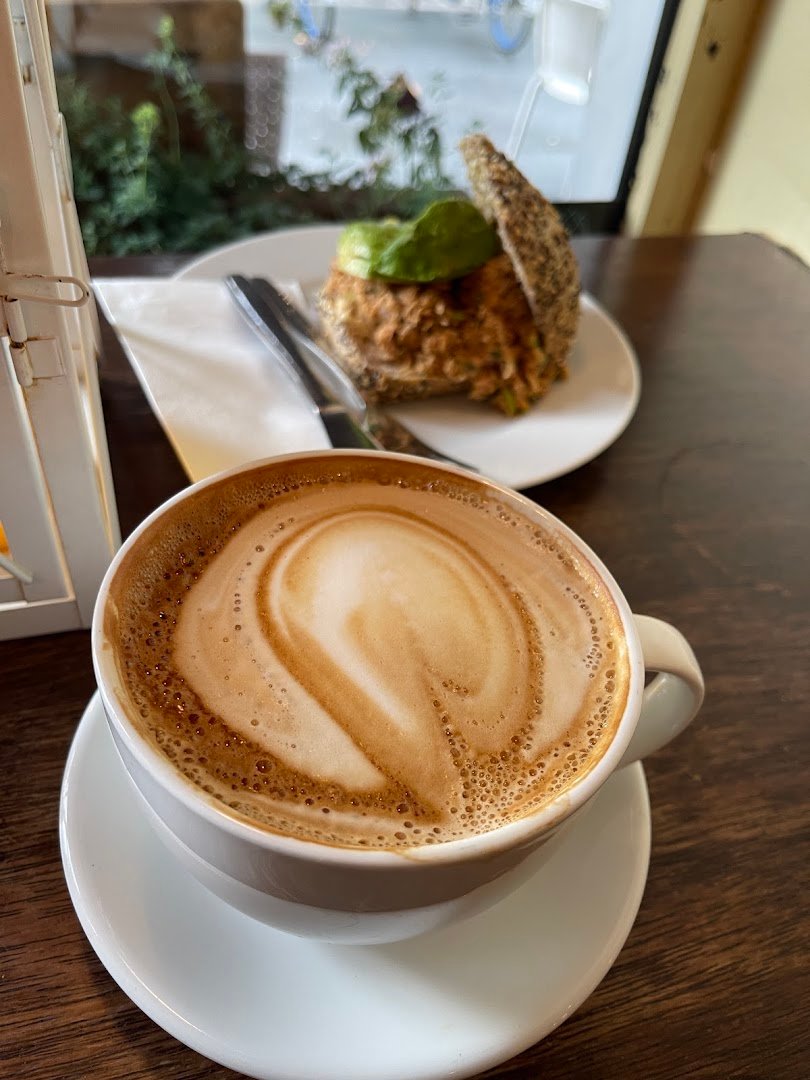 Coffee at Evita Espressobar, specialty coffee shop in Oslo