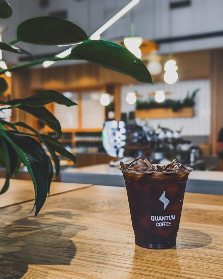 Coffee at Quantum Coffee, specialty coffee shop in Toronto