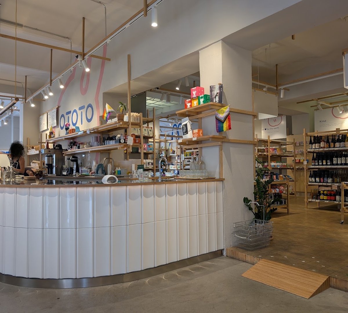 Interior of OTOTO Store & Specialty Coffee, specialty coffee shop in Vienna