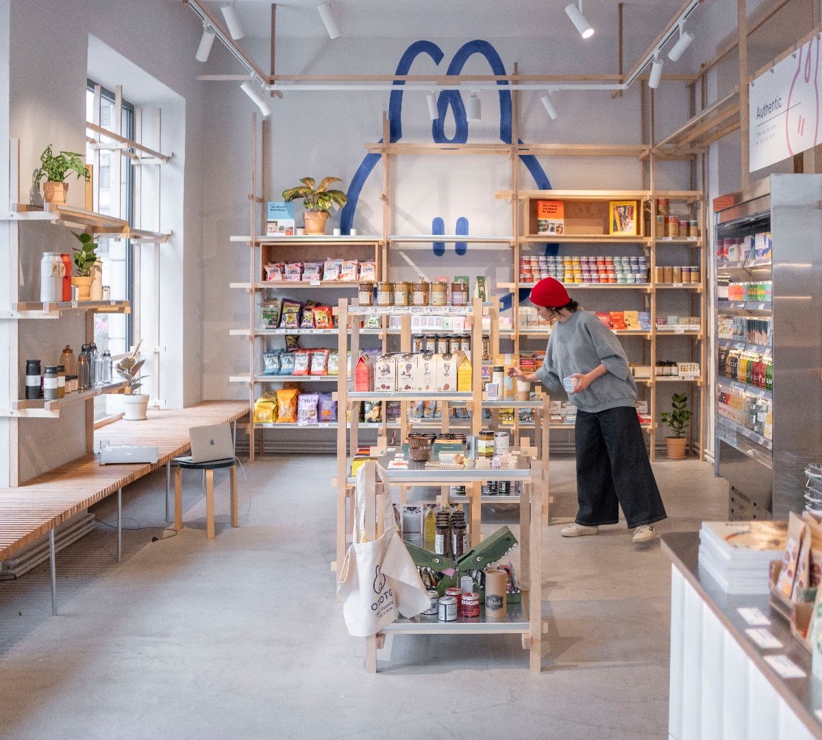 Interior of OTOTO Store & Specialty Coffee, specialty coffee shop in Vienna