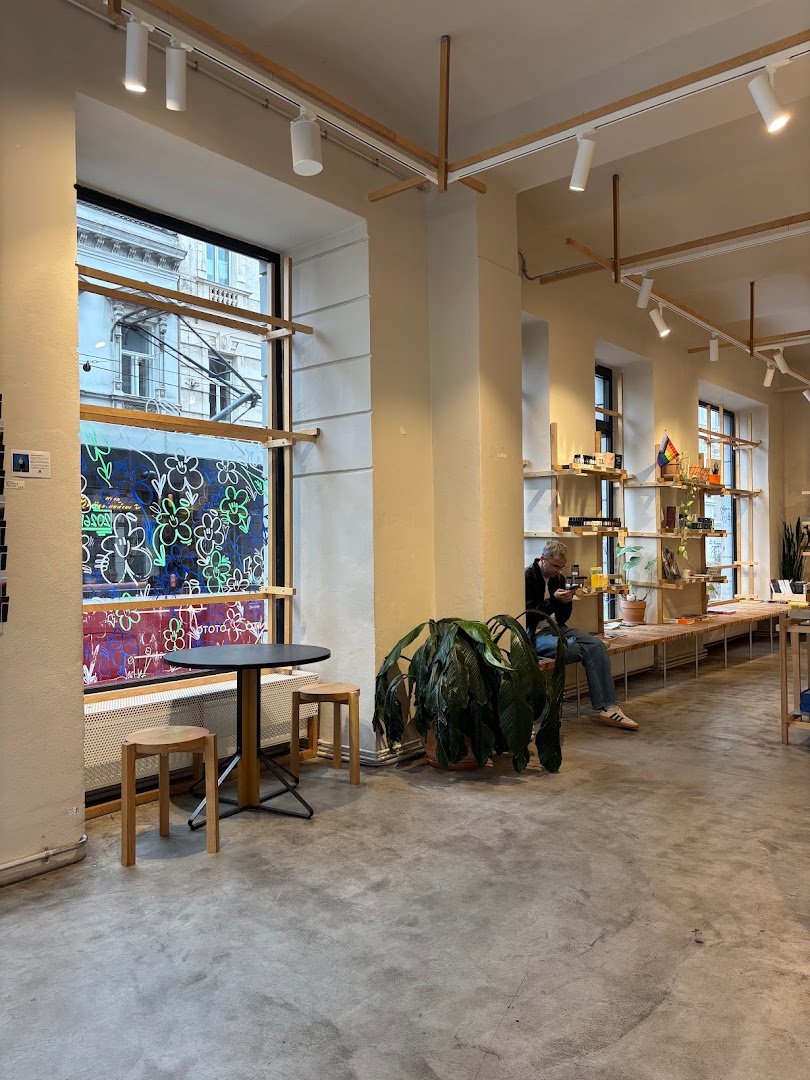Interior of OTOTO Store & Specialty Coffee, specialty coffee shop in Vienna