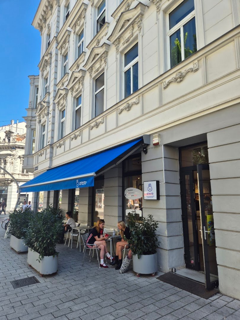 Storefront of OTOTO Store & Specialty Coffee, specialty coffee shop in Vienna