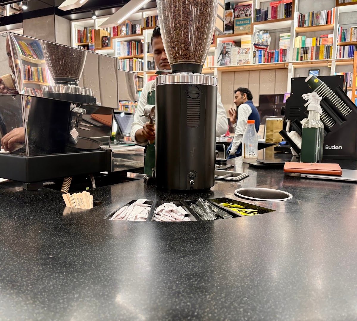 Interior of Nandan Coffee | TWC, specialty coffee shop in Mumbai