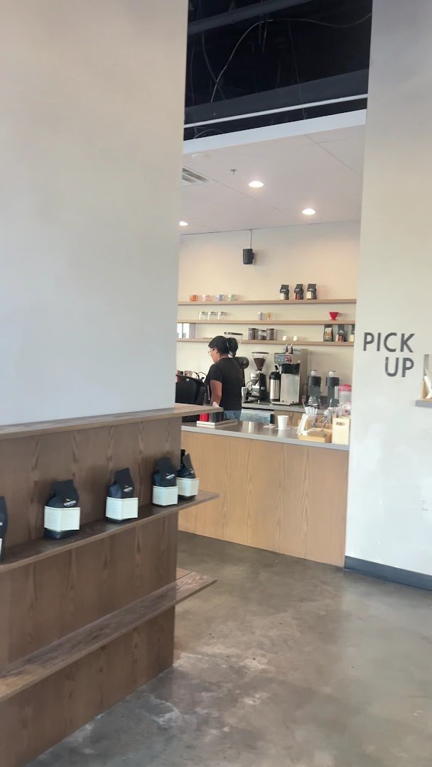 Interior of JJ Coffee Co, specialty coffee shop in Salt Lake City
