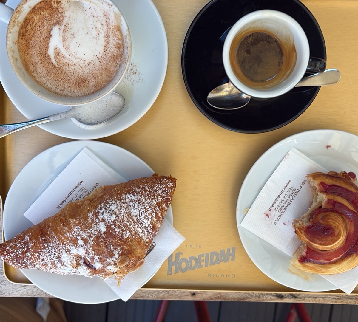 Coffee at Torrefazione Moka Hodeidah, specialty coffee shop in Milan