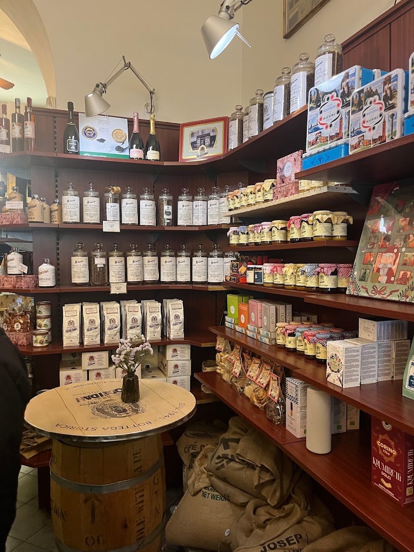 Interior of Torrefazione Moka Hodeidah, specialty coffee shop in Milan