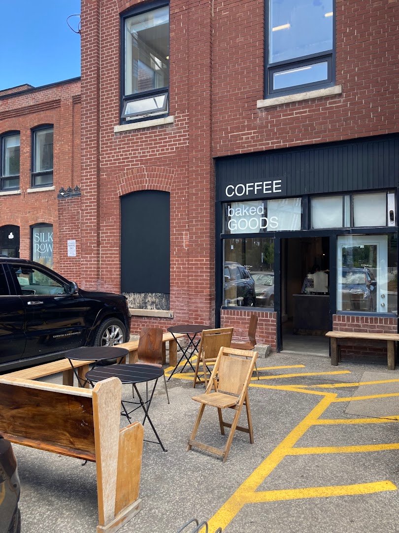 Storefront of Coffee By Joy, specialty coffee shop in Toronto