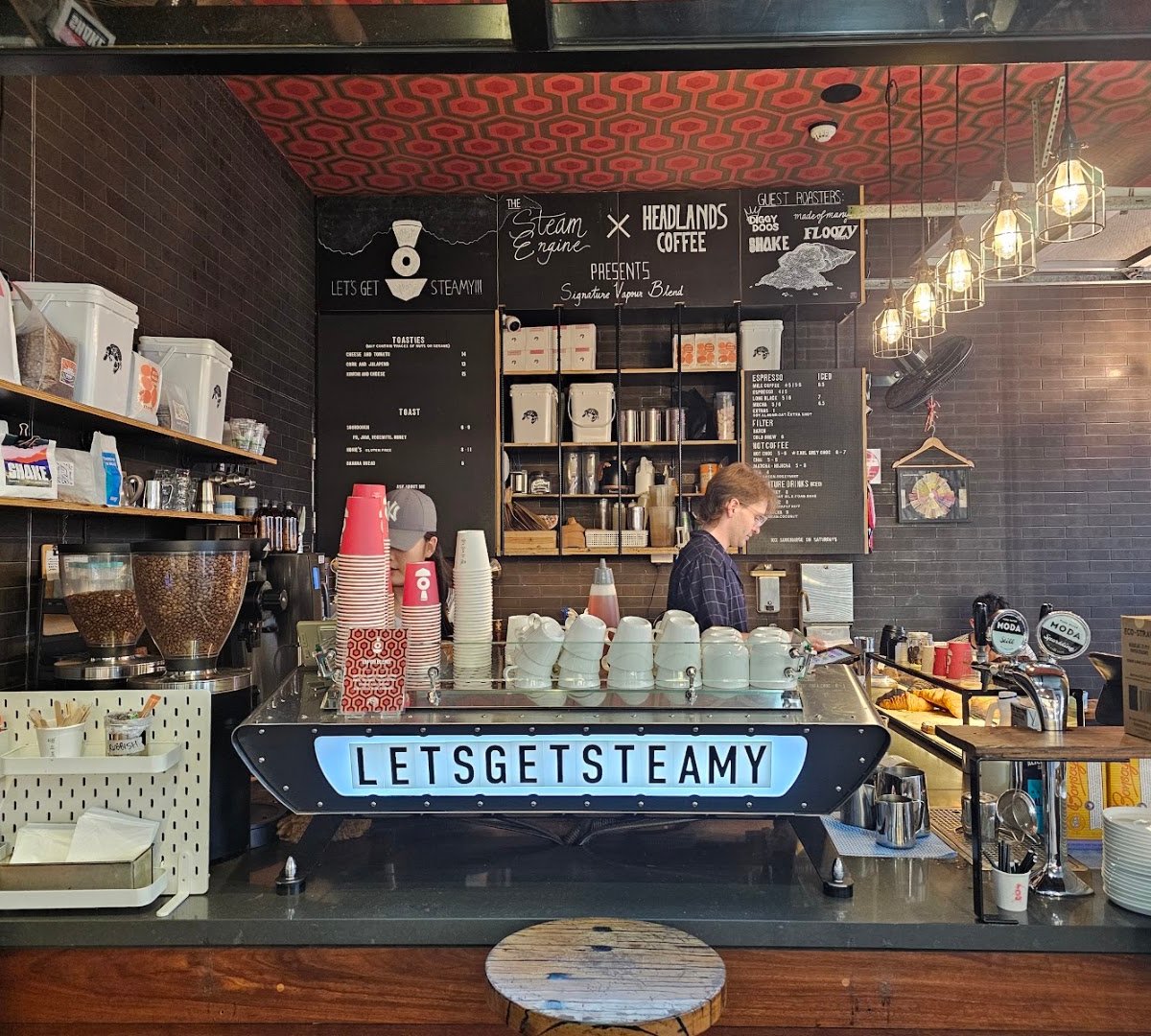 The Steam Engine specialty coffee shop in Sydney - photo 8