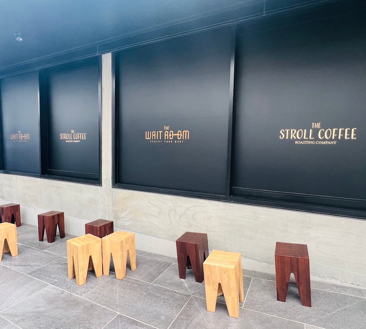 Storefront of Stroll Coffee, specialty coffee shop in Auckland