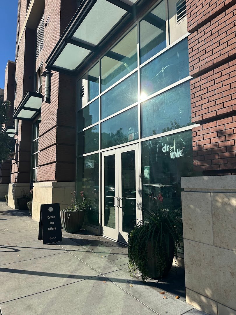 Storefront of Dr.ink, specialty coffee shop in San Jose
