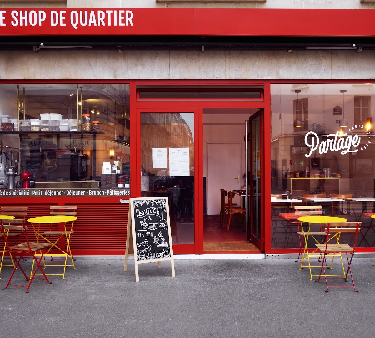 Partage Café specialty coffee shop in Paris - photo 2