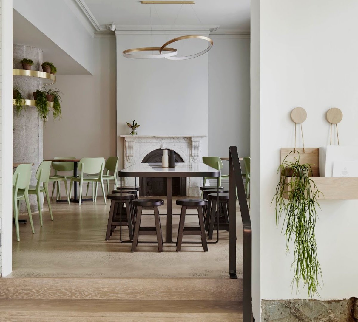 Interior of The Kettle Black, specialty coffee shop in Melbourne