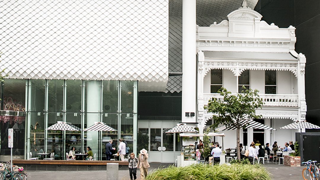 Storefront of The Kettle Black, specialty coffee shop in Melbourne