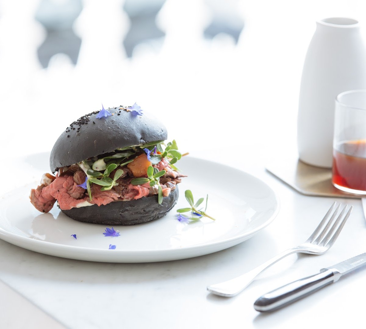 Food at The Kettle Black, specialty coffee shop in Melbourne