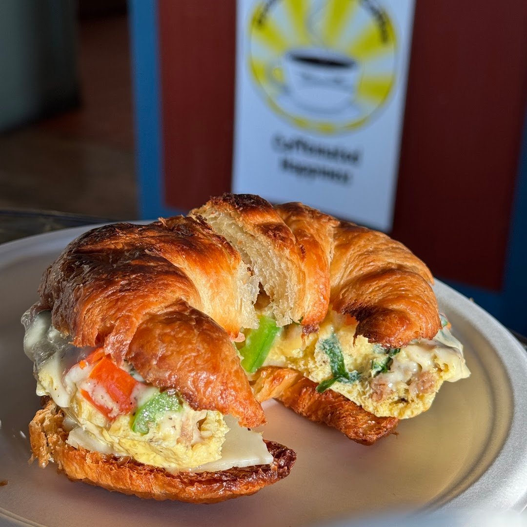 Food at Grouchy John's Coffee, specialty coffee shop in Las Vegas